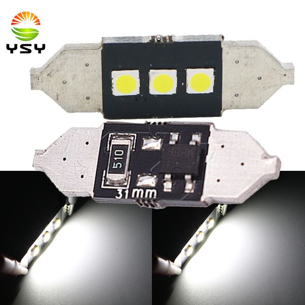 ysy 31mm 36mm 39mm 41mm c5w 3smd 3030 led canbus no error festoon bulb car licence plate light interior dome lamp reading light
ysy 31mm 36mm 39mm 41mm c5w 3smd 3030 led canbus no error festoon bulb car licence plate light interior dome lamp reading light