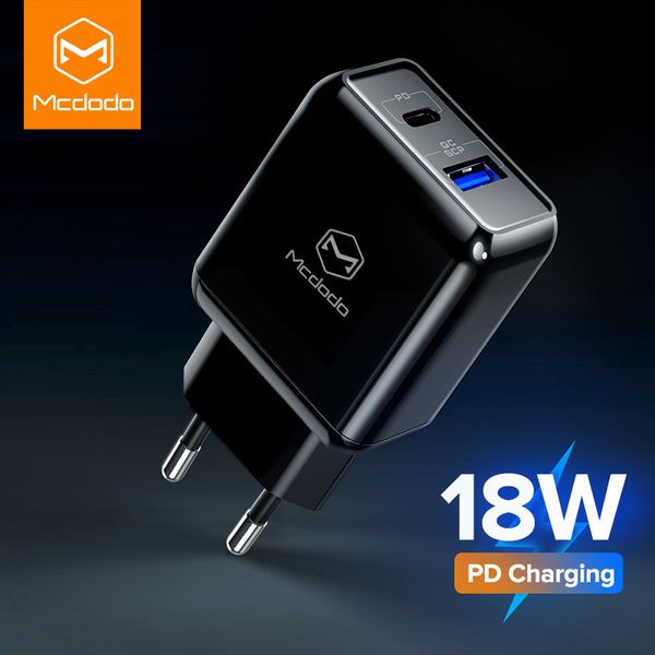 mcdodo 18w pd multi usb charger qc 3.0 quick charge fast eu plug wall adapter mobile phone charging for iphone xs huawei samsung
mcdodo 18w pd multi usb charger qc 3.0 quick charge fast eu plug wall adapter mobile phone charging for iphone xs huawei samsung