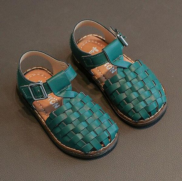 girls sandals summer toddler gladiator sandals flat shoes weave children shoes girls princess cut-outs kids leather, Black;red
girls sandals summer toddler gladiator sandals flat shoes weave children shoes girls princess cut-outs kids leather, Black;red