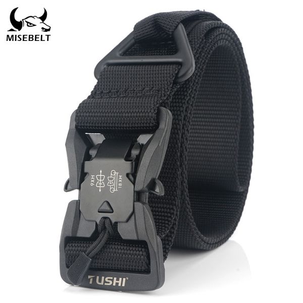 waist support magnetic buckle sports belt nylon adjustable length tactical quick release army, Black;gray
waist support magnetic buckle sports belt nylon adjustable length tactical quick release army, Black;gray