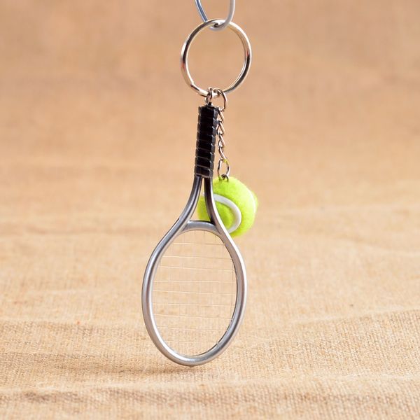 creative cute sport tennis racket model keychain funny bowling portachiavi women who love sport gifts, Silver
creative cute sport tennis racket model keychain funny bowling portachiavi women who love sport gifts, Silver