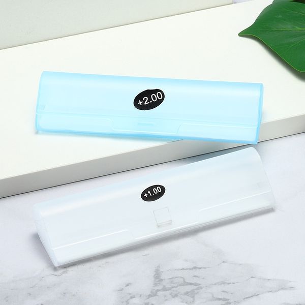 translucent myopia presbyopic presbyopic frosted plastic glasses case simple glasses case
translucent myopia presbyopic presbyopic frosted plastic glasses case simple glasses case