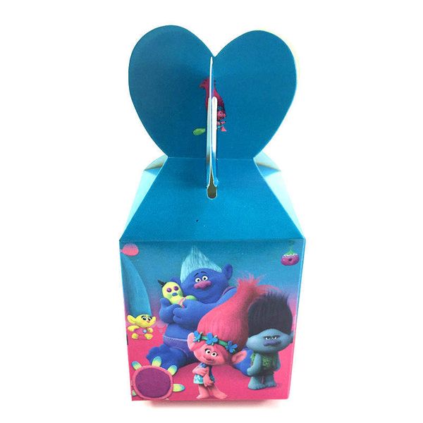 6pcs/set trolls theme candy boxes cartoon paper bags themed birthday event infantiles decoration baby shower gift party supplies
6pcs/set trolls theme candy boxes cartoon paper bags themed birthday event infantiles decoration baby shower gift party supplies