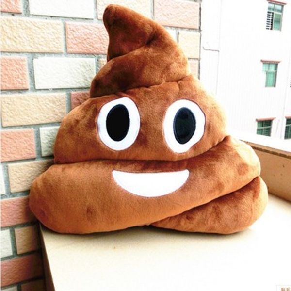 

decorative cushion emoji pillow gift cute shits poop stuffed toy doll christmas present funny plush bolster pillows 32cm*30cm