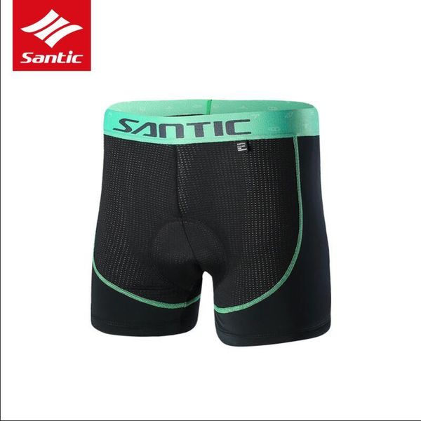 santic men cycling shorts padded underwear downhill mountain bicycle shorts 4d pad shockproof underwear sponge cushion, Black
santic men cycling shorts padded underwear downhill mountain bicycle shorts 4d pad shockproof underwear sponge cushion, Black