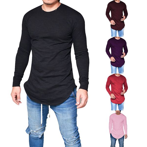 mjartoria 2019 new men casual solid round neck hip hop tshirt fashion long sleeve streetwear male t-shirt clothes plus size, White;black
mjartoria 2019 new men casual solid round neck hip hop tshirt fashion long sleeve streetwear male t-shirt clothes plus size, White;black