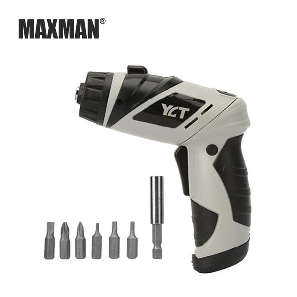 maxman 8pcs 6v mini two-way electric screwdriver battery drilling machine with drill set
maxman 8pcs 6v mini two-way electric screwdriver battery drilling machine with drill set
