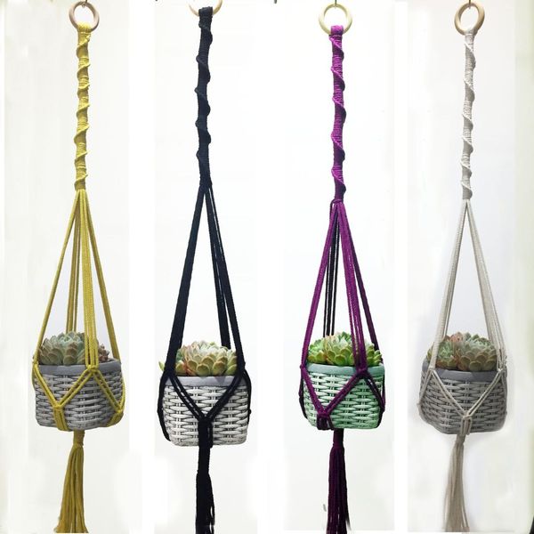 new arrival handmade macrame plant hanger pot hanger for home garden balcony macrame plant
new arrival handmade macrame plant hanger pot hanger for home garden balcony macrame plant