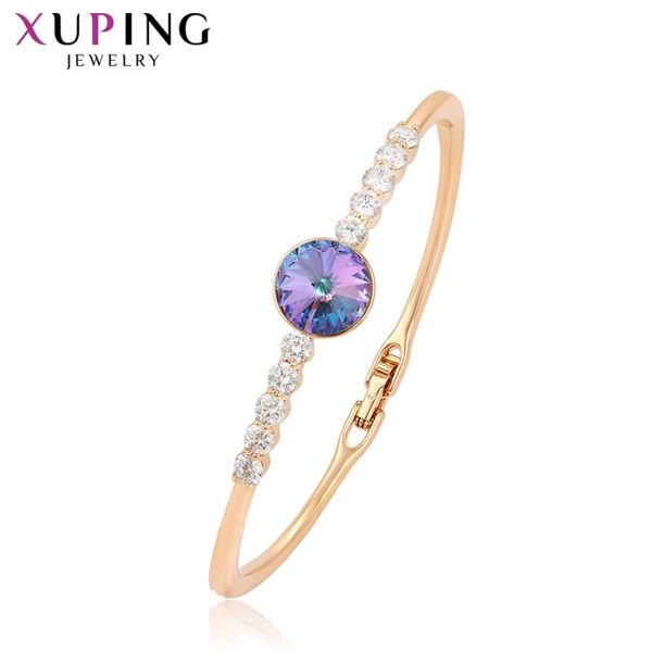 xuping round woman's bangle style crystals from elegant party birthday family gift s188.6-50014, Black
xuping round woman's bangle style crystals from elegant party birthday family gift s188.6-50014, Black