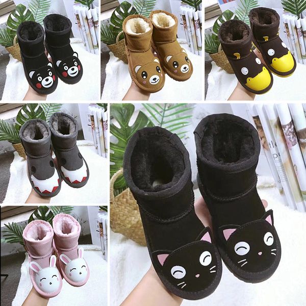 girls australia style wgg kids snow boots cute bow back waterproof slip-on children winter cow leather boots brand ivg women boots, Black
girls australia style wgg kids snow boots cute bow back waterproof slip-on children winter cow leather boots brand ivg women boots, Black