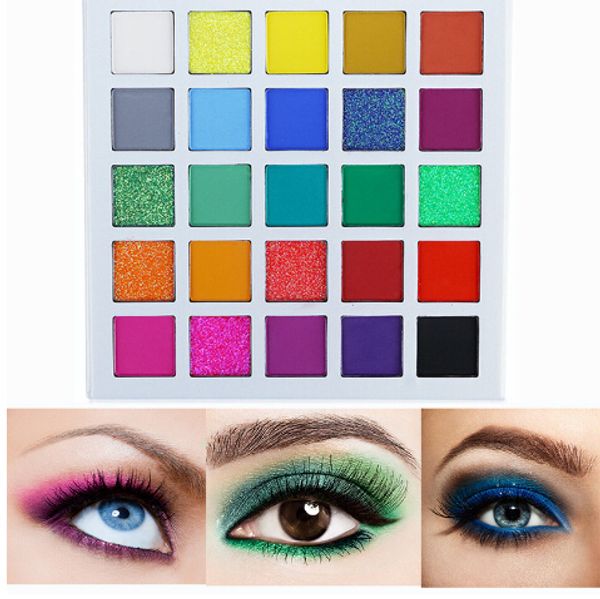 25 colors glitter eyeshadow colorful rainbrow pigment eye shadow palette waterproof shimmer cosmetics makeup maquiagem paleta de
25 colors glitter eyeshadow colorful rainbrow pigment eye shadow palette waterproof shimmer cosmetics makeup maquiagem paleta de