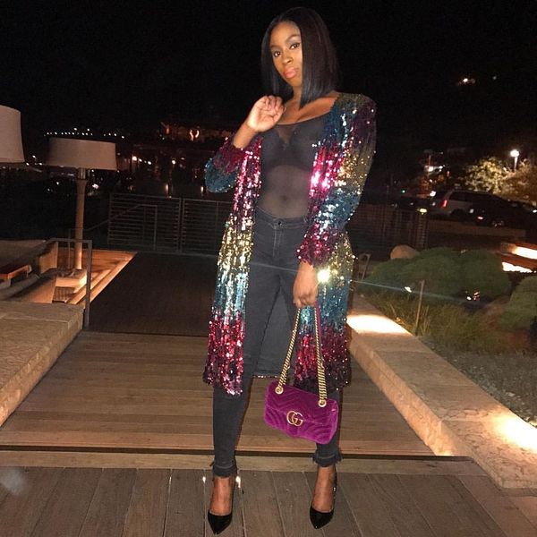 glitter rainbow sequin fashion woman clothing casaco feminino harajuku plus size long jacket iridescent fall winter 2019, Black;brown
glitter rainbow sequin fashion woman clothing casaco feminino harajuku plus size long jacket iridescent fall winter 2019, Black;brown