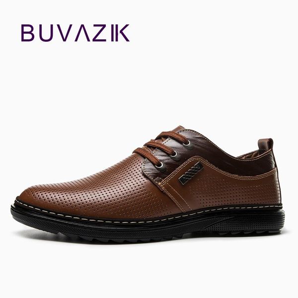 buvazik new arrived 2018 summer leather shoes men perforated hollow casual ventilation oxfords breathable casual leather, Black
buvazik new arrived 2018 summer leather shoes men perforated hollow casual ventilation oxfords breathable casual leather, Black
