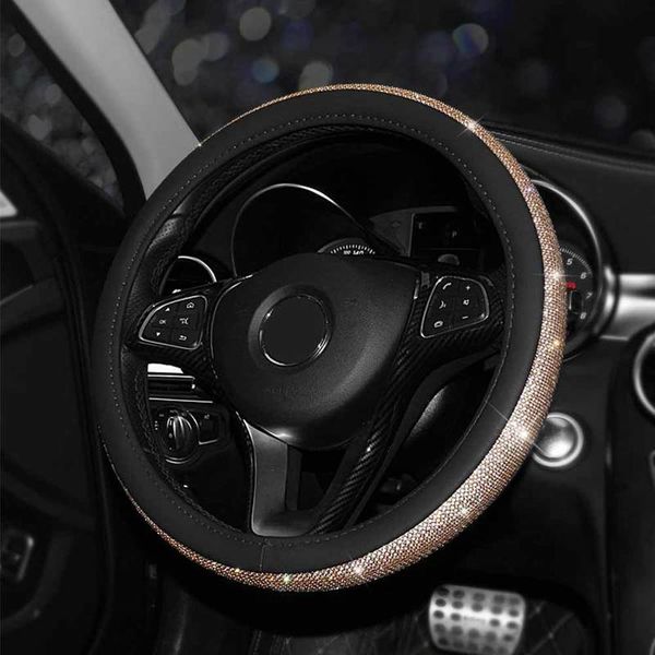 shiny crystal rhinestone car steering covers gold cap steering-wheel cover automobiles interior accessories for women lady girls
shiny crystal rhinestone car steering covers gold cap steering-wheel cover automobiles interior accessories for women lady girls