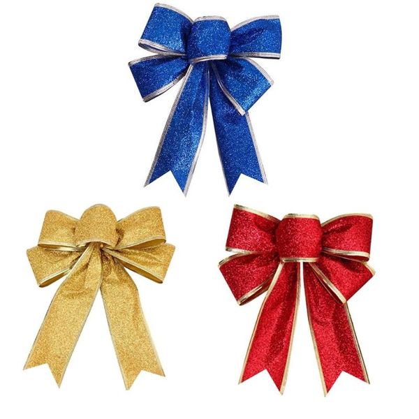 4pcs christmas bowknot christmas tree decoration xmas ornament gold blue red bowknot hanging christmas decorations for home
4pcs christmas bowknot christmas tree decoration xmas ornament gold blue red bowknot hanging christmas decorations for home