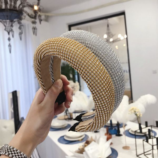alloy diamond thick sponge crystal pear hairband for women korea hair accessories headband for girls flower headband head wrap
alloy diamond thick sponge crystal pear hairband for women korea hair accessories headband for girls flower headband head wrap