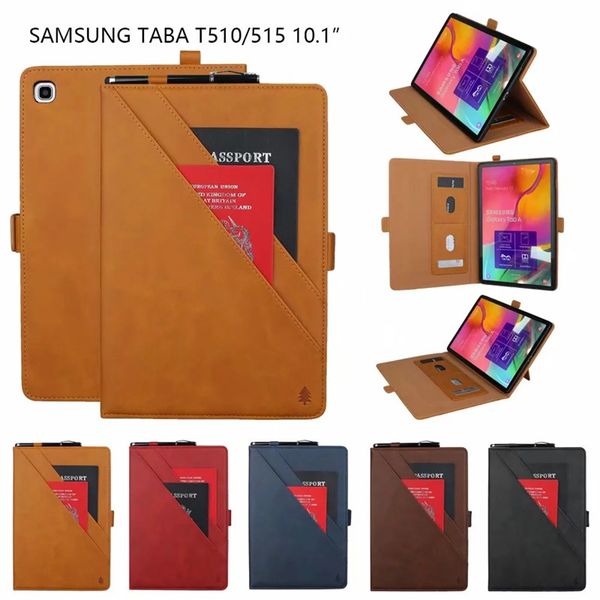 

double bracket pu leather tablet case for samsung galaxy tab s6 t860/ tab a 10.1 (2019) /t510/t515/tab s5e t720/t725/tab a(2019)/p200/t290