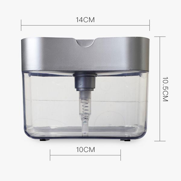 multifunction soap dispenser sponge caddy non-toxic odorless dispenser kitchen rack creative bathroom washing soap storage box
multifunction soap dispenser sponge caddy non-toxic odorless dispenser kitchen rack creative bathroom washing soap storage box