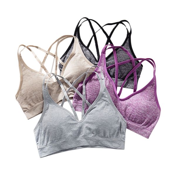brassiere soft breathable bras nylon gym underwear summer yoga lady chest wrap sport women, White;black
brassiere soft breathable bras nylon gym underwear summer yoga lady chest wrap sport women, White;black