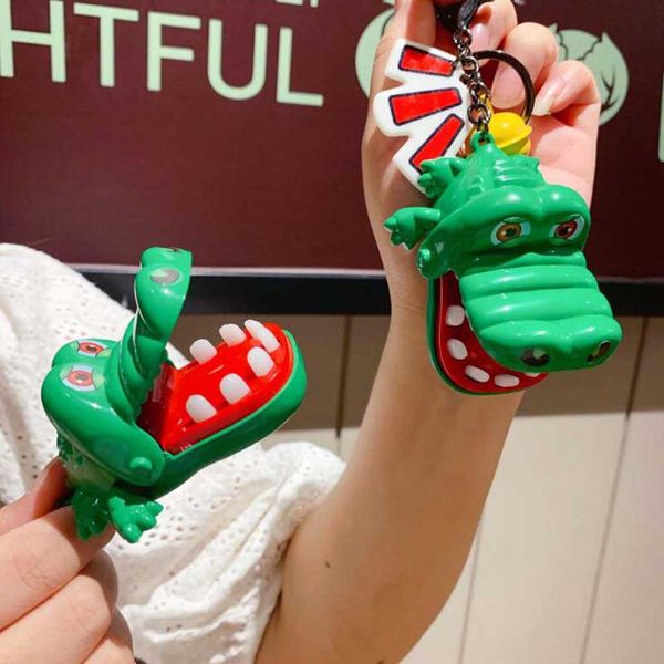 cute bite finger toy keychain crocodile pulling teeth bar games toys kids funny toy for children gift keyring, Silver
cute bite finger toy keychain crocodile pulling teeth bar games toys kids funny toy for children gift keyring, Silver