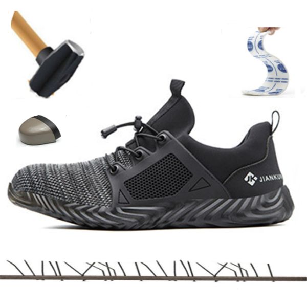 plus 36-48 lightweight breathable boots men safety shoes steel toe work shoes for men construction sneaker with reflective, Black;brown
plus 36-48 lightweight breathable boots men safety shoes steel toe work shoes for men construction sneaker with reflective, Black;brown