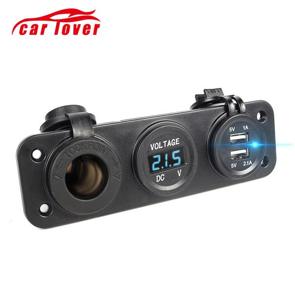 mobile phone digital voltmeter moniter+ 12v 24v cigarette lighter socket blue led + car charger motorcycle plug dual usb adapter
mobile phone digital voltmeter moniter+ 12v 24v cigarette lighter socket blue led + car charger motorcycle plug dual usb adapter