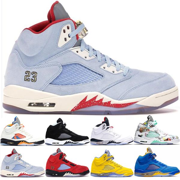 5 men women basketball shoes 5s ice blue inspire laney blue yellow trophy room wings mens athletic sport sneakers size 36-47
5 men women basketball shoes 5s ice blue inspire laney blue yellow trophy room wings mens athletic sport sneakers size 36-47