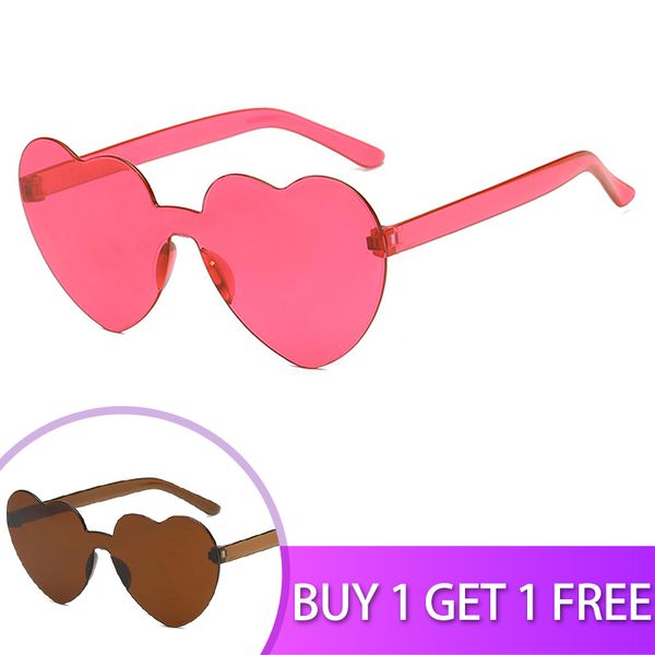 new vacation retro glasses cute lovely heart rimless sunglasses women brand designer eyewear candy color eyewear, White;black
new vacation retro glasses cute lovely heart rimless sunglasses women brand designer eyewear candy color eyewear, White;black