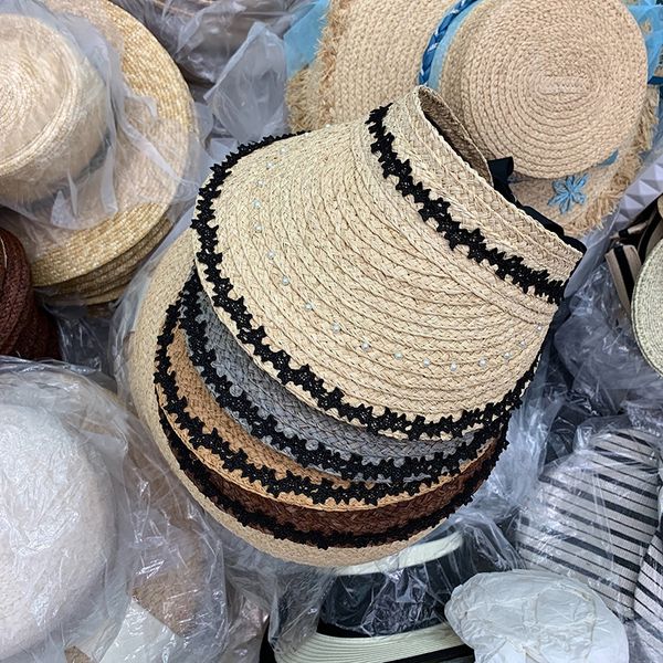 empty hat female travel all-match adjustable lace decorative girl lace pearl pearl cute sun hat, Blue;gray
empty hat female travel all-match adjustable lace decorative girl lace pearl pearl cute sun hat, Blue;gray