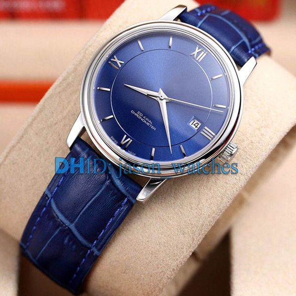 men watch blue dial steel case cowhide leather strap mens designer watches 8215 automatic mechanical movement sapphire waterprof wristwatch, Slivery;brown
men watch blue dial steel case cowhide leather strap mens designer watches 8215 automatic mechanical movement sapphire waterprof wristwatch, Slivery;brown