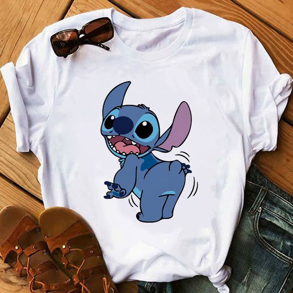женская мода t-shirt лило стич harajuku kawaii tshirts прекрасный мультфильм женщина printed повседневный t shirt cute повседневный tops, White
женская мода t-shirt лило стич harajuku kawaii tshirts прекрасный мультфильм женщина printed повседневный t shirt cute повседневный tops, White