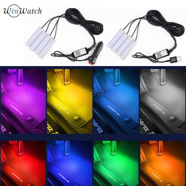 car rgb led strip light colors car styling decorative atmosphere lamps interior light with phone remote music sound control
car rgb led strip light colors car styling decorative atmosphere lamps interior light with phone remote music sound control
