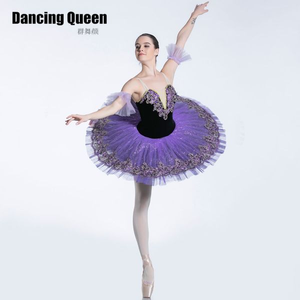 bll0087 elegant purple ballet tutu women girls ballet dresses for ballerina pancake platter tutus professional costumes, Black;red
bll0087 elegant purple ballet tutu women girls ballet dresses for ballerina pancake platter tutus professional costumes, Black;red