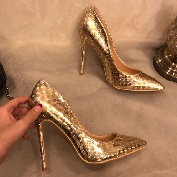 women lady woman 2019ss fashion gold python snake poined toes wedding heels stiletto high heels shoes pumps boots 12cm 10cm, Black
women lady woman 2019ss fashion gold python snake poined toes wedding heels stiletto high heels shoes pumps boots 12cm 10cm, Black