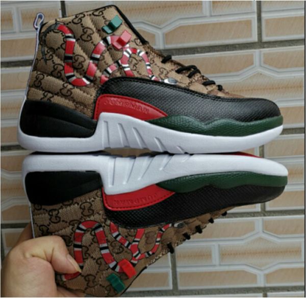 jumpman 12 gs generation of snake black brown red men retro sports basketball shoes new style 12s mens snakeskin multicolor
jumpman 12 gs generation of snake black brown red men retro sports basketball shoes new style 12s mens snakeskin multicolor