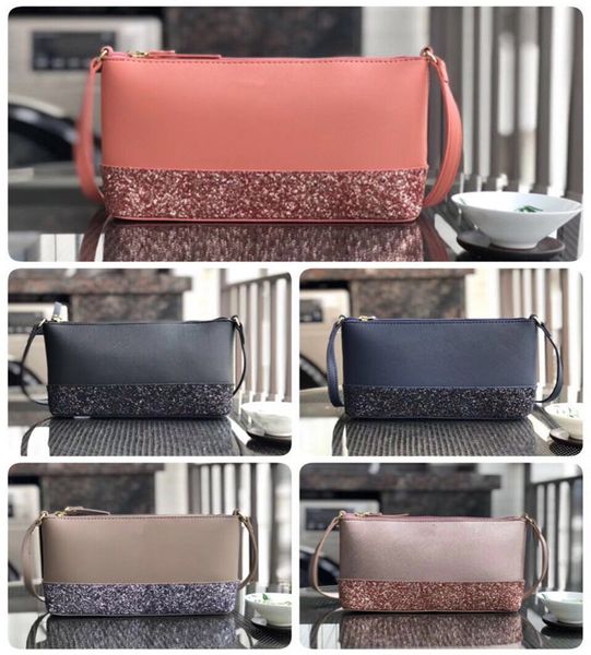 ks crossbody shoulder bags zipper pouch double layer pu leather sequins designer handbag tote satchel messenger bags waist fanny pack c41703, Black
ks crossbody shoulder bags zipper pouch double layer pu leather sequins designer handbag tote satchel messenger bags waist fanny pack c41703, Black