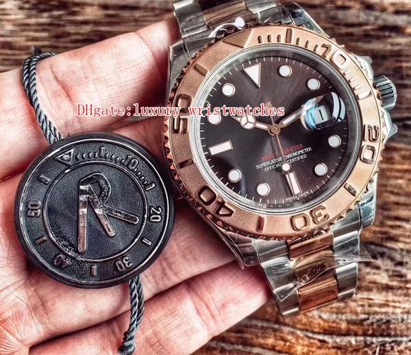super version wristwatches arf 116621 40mm 18k rose gold two tones 904l steel cal.3135 movement automatic mechanical mens watch watches, Slivery;brown
super version wristwatches arf 116621 40mm 18k rose gold two tones 904l steel cal.3135 movement automatic mechanical mens watch watches, Slivery;brown