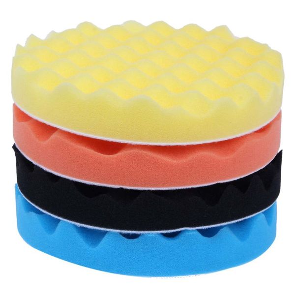 4pcs 7inch/180mm sponge polishing buffer pad kit tool for car polisher 
4pcs 7inch/180mm sponge polishing buffer pad kit tool for car polisher