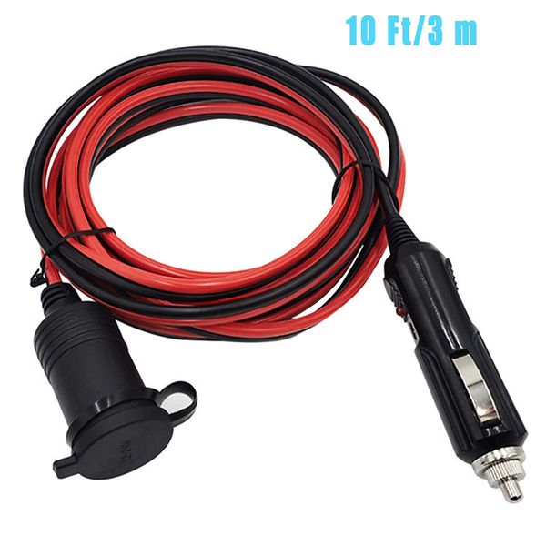 car cigarette lighter extension cord plug 12v heavy duty car cigarette lighter charger 15a 14 awg electric wires pure copper waterproof
car cigarette lighter extension cord plug 12v heavy duty car cigarette lighter charger 15a 14 awg electric wires pure copper waterproof
