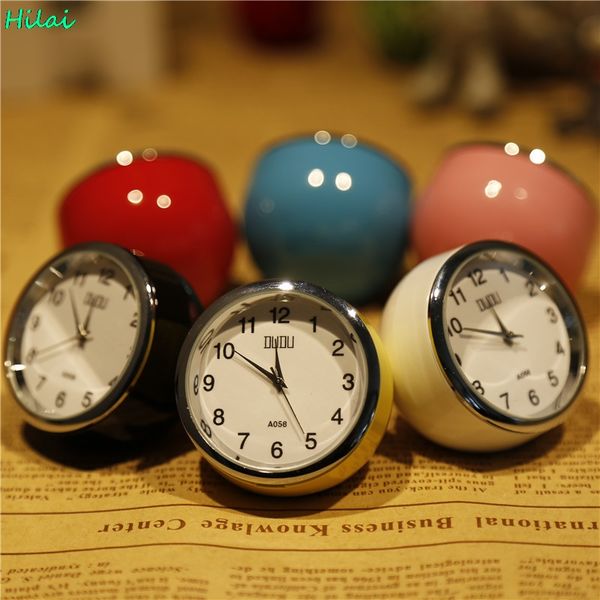 retro fashion exquisite mini table clock multicolor optional circular metal table clock needle desk 4cm
retro fashion exquisite mini table clock multicolor optional circular metal table clock needle desk 4cm