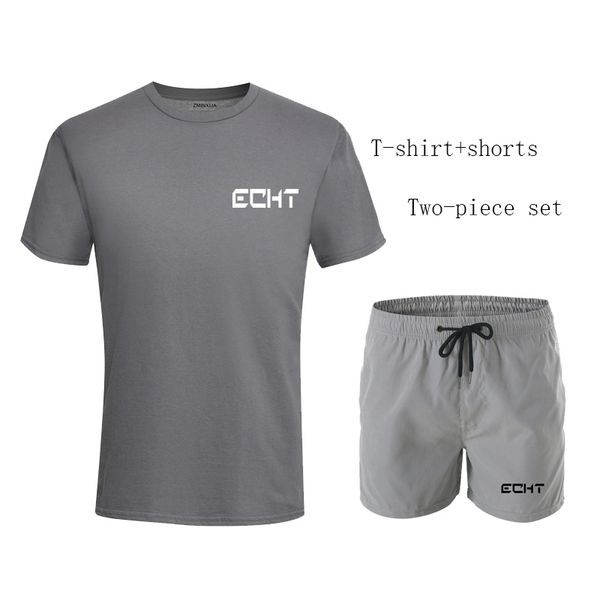 2019 new mens tracksuit men set fashion echt printing jogging two piece set mens clothing men short sets sportswear suits, Gray
2019 new mens tracksuit men set fashion echt printing jogging two piece set mens clothing men short sets sportswear suits, Gray