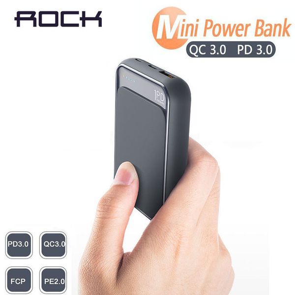 18w pd qc 3.0 10000mah power bank rock mini led external battery usb pd quick fast charging powerbank for iphone xiaomi samsung
18w pd qc 3.0 10000mah power bank rock mini led external battery usb pd quick fast charging powerbank for iphone xiaomi samsung