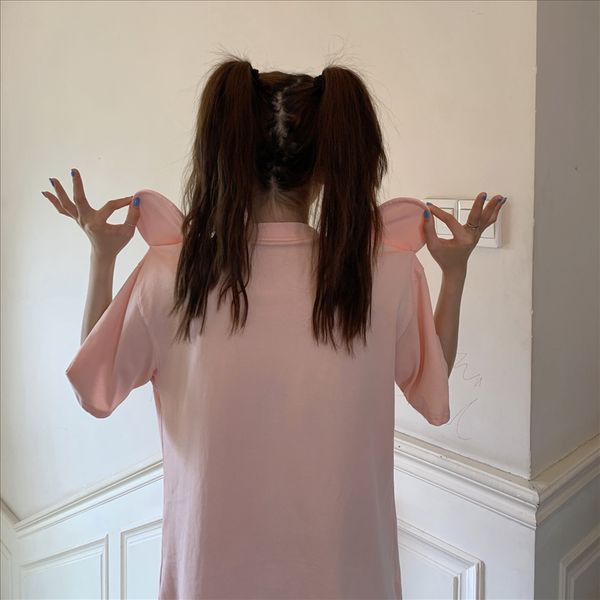 no. 1 family ~ big ears solid color loose short-sleeved female no. 1 family ~ big ears solid color loose short-sleeved t-shirt female t, White
no. 1 family ~ big ears solid color loose short-sleeved female no. 1 family ~ big ears solid color loose short-sleeved t-shirt female t, White