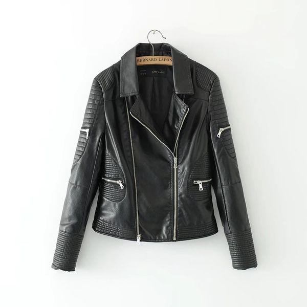 casual soft faux leather biker jacket black zipper biker women jaket coat winter full sleeve pu leather jacket
casual soft faux leather biker jacket black zipper biker women jaket coat winter full sleeve pu leather jacket