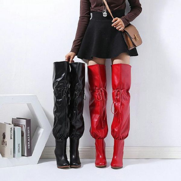 women fashion brand pointed toe knee high boots high heels shoes woman ladies autumn winter snow red boots b62-69 jy, Black
women fashion brand pointed toe knee high boots high heels shoes woman ladies autumn winter snow red boots b62-69 jy, Black
