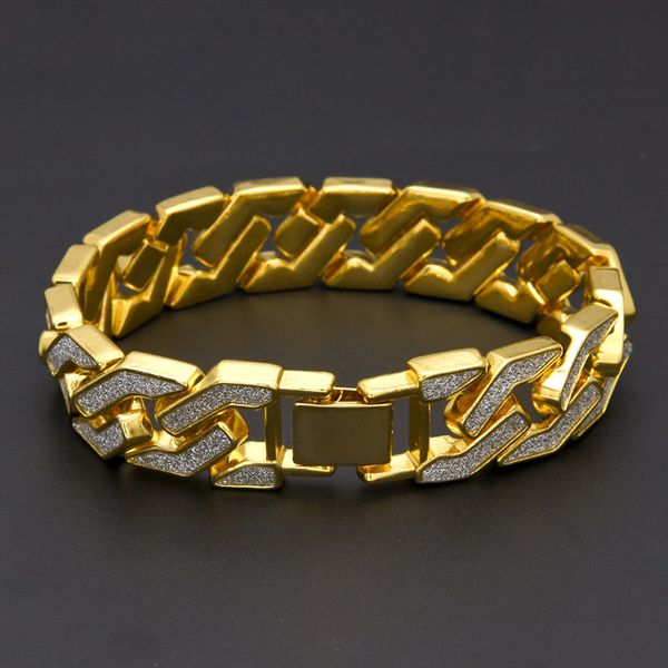 hip hop mens iced out chain bracelets bling crystal diamond gold silver cuban link chain wrap bangle for women rapper hiphop jewelry, Black
hip hop mens iced out chain bracelets bling crystal diamond gold silver cuban link chain wrap bangle for women rapper hiphop jewelry, Black