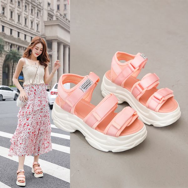 fashion women sandals platform wedges girls shoes thick heel lace up outdoor breathable female beach sport sandals size 35-39
fashion women sandals platform wedges girls shoes thick heel lace up outdoor breathable female beach sport sandals size 35-39