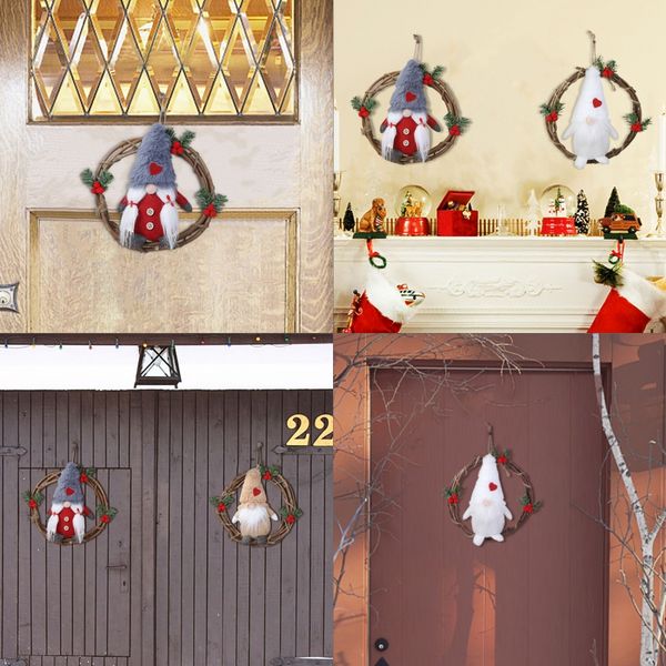 christmas hanging decoration for home ghome doll with rattan wreath door wall window x-mas hanging ornaments
christmas hanging decoration for home ghome doll with rattan wreath door wall window x-mas hanging ornaments