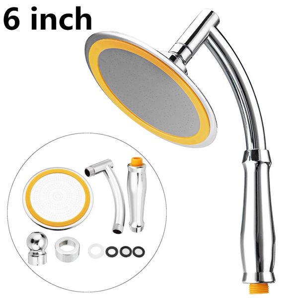6 inch high pressure 360 degree adjustable shower head water saving home bathroom large chrome shower head replacement parts kit
6 inch high pressure 360 degree adjustable shower head water saving home bathroom large chrome shower head replacement parts kit