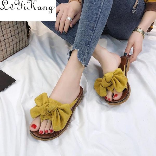 sandals summer women flip flops fashion solid color bow tie flat heel size 36-40 outdoor slipper beach shoes for female, Black
sandals summer women flip flops fashion solid color bow tie flat heel size 36-40 outdoor slipper beach shoes for female, Black